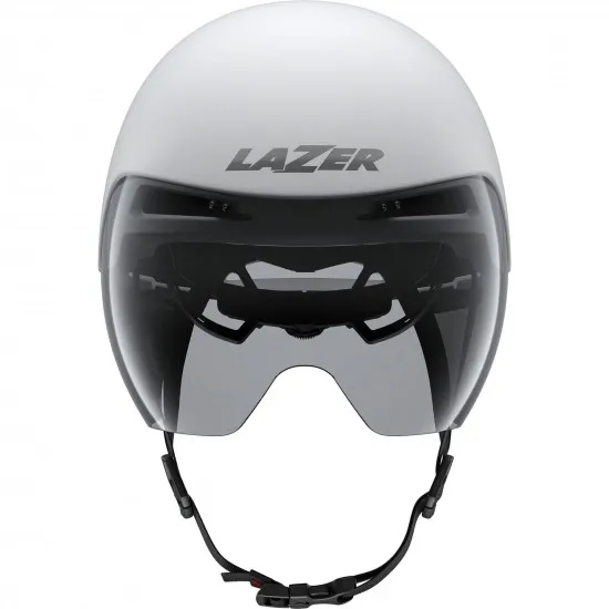 Lazer Victor KinetiCore Helmet, Matt White Silver, Medium