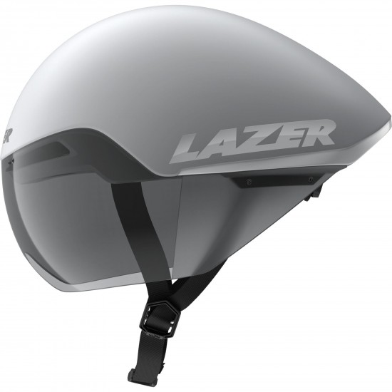 Lazer Victor KinetiCore Helmet, Matt White Silver, Medium