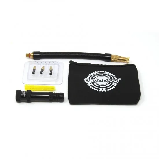 Dyna Plug Air tubeless Road tyre repair and inflation kit - Black