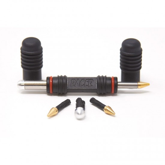 Dyna Plug Racer Ultralite tubeless bicycle tyre repair kit and holder - Black