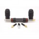 Dyna Plug Racer Ultralite tubeless bicycle tyre repair kit and holder - Black