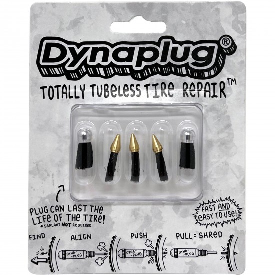 Dyna Plug Plug Pack, 3 x Soft Nose and 2 x Mega plugs