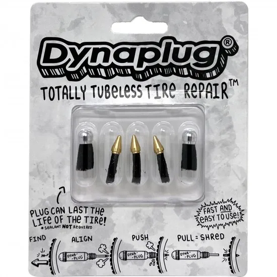 Dyna Plug Plug Pack, 3 x Soft Nose and 2 x Mega plugs