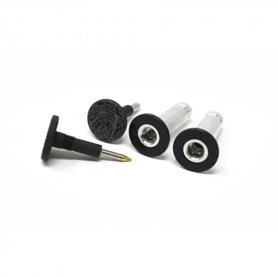 Dyna Plug Covert Drop - pair - Black