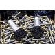 Dyna Plug Covert Drop - pair - Black