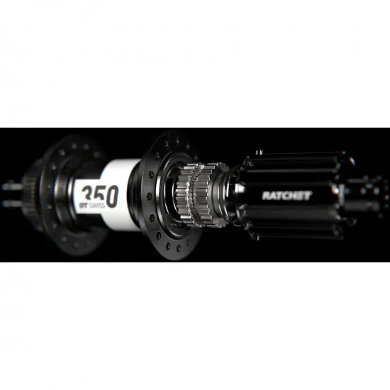 DT Swiss 350 Straight Pull rear 130 mm Q/R, Shimano Road, 24 hole, black