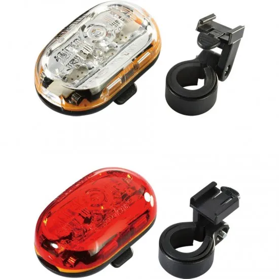 Vista 1 LED front 5 LED rear twinpack