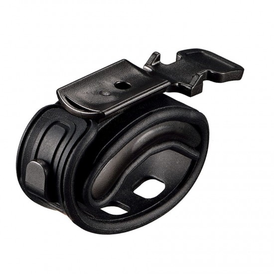 Bracket, slide mount, silicone bar band