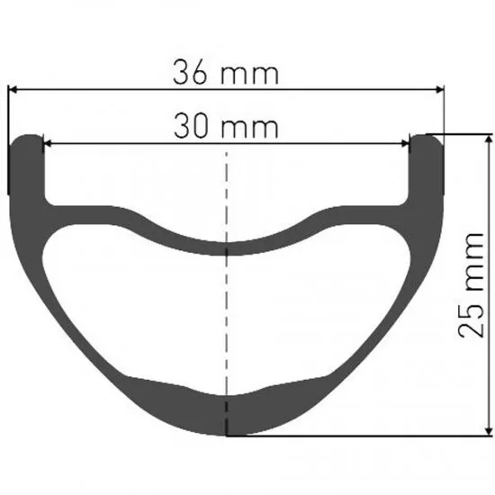 DT Swiss EXC 1501 30 mm rim, BOOST axle, CL, 29 inch front