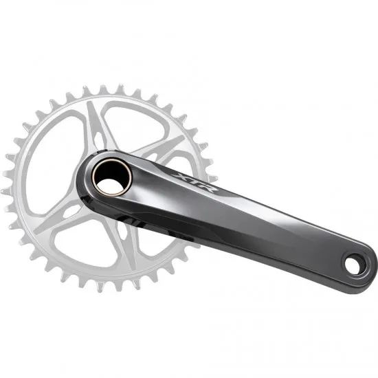 Shimano FC-M9100 XTR crank set without ring, 52 mm chain line, 12-speed, 165 mm