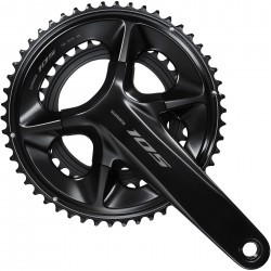 Shimano FC-R7100 105 double 12-speed chainset, HollowTech II 165 mm 50 / 34T, black