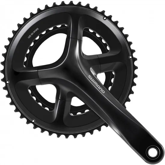 Shimano FC-RS520 double 12-speed chainset, 172.5 mm 50 / 34T, black