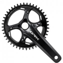 Shimano GRX FC-RX820 GRX chainset 44T, single, 12-speed, Hollowtech II, 165mm