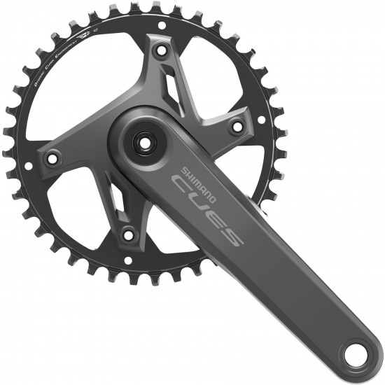 Shimano FC-U6000 CUES 2 piece design chainset, for 9/10/11-speed, 170 mm, 42T