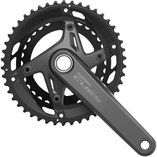 Shimano FC-U6010 CUES HollowTech II chainset, for 11-speed, 170 mm, 46/32T