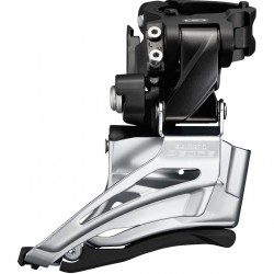 Shimano Deore M6025-H double front derailleur, high clamp, down swing, dual pull