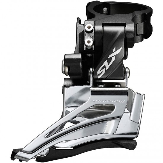 Shimano SLX M7025-H double 11-speed front derailleur, high clamp, down swing, dual-pull
