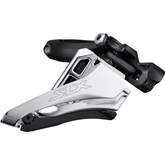 Shimano FD-M7100-D SLX front mech, 12-speed double, side swing, direct mount