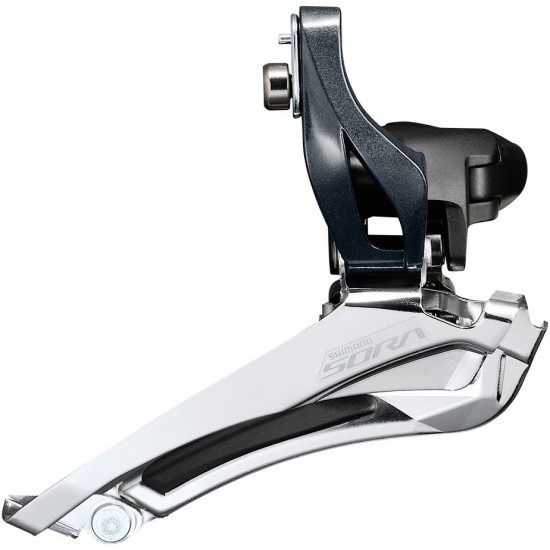 Shimano FD-R3000 Sora 9-speed front derailleur, double 28.6 / 31.8 / 34.9 mm