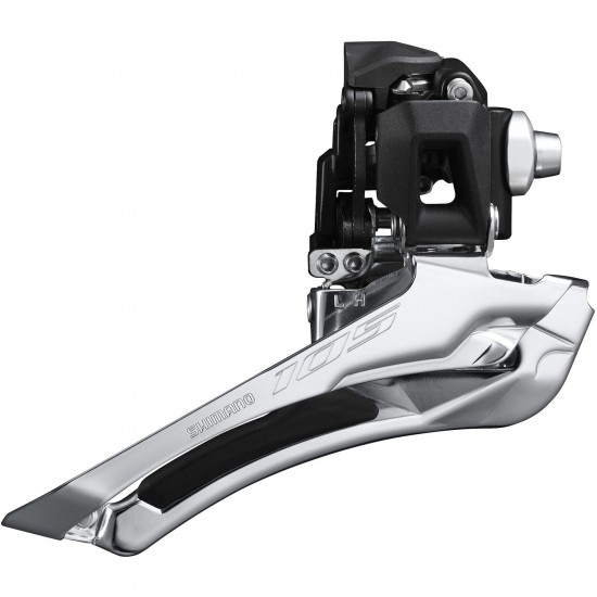 Shimano FD-R7100 105 12-speed toggle front derailleur, double braze-on, black