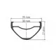 DT Swiss FR 560 SBWT disc-specific 32 hole Presta-drilled black - 26"