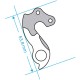 M Part Gear Hanger various bike brands