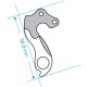 M Part Gear Hanger various bike brands