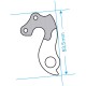 M Part Gear Hanger various bike brands