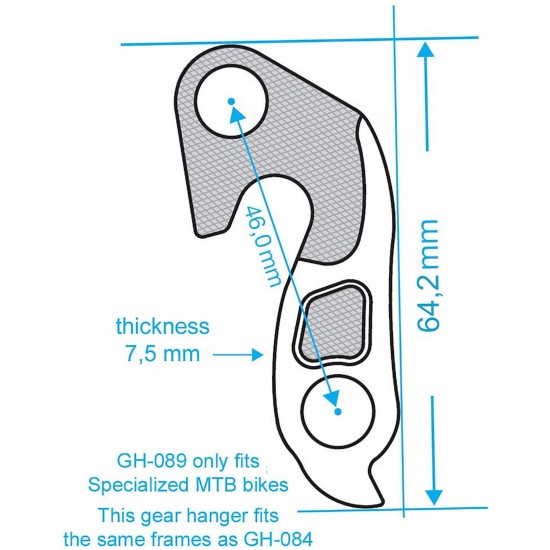M Part Gear Hanger Specialized
