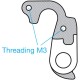 M Part Gear Hanger Trek