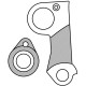M Part Gear Hanger Cube (hanger + axle cap)