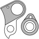 M Part Gear Hanger Cube (hanger + axle cap)