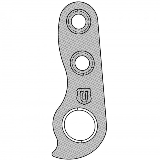 M Part Gear Hanger Stevens, Felt, Kona