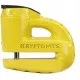Kryptonite Keeper 5-S Disc Lock - with Reminder Cable - Yellow