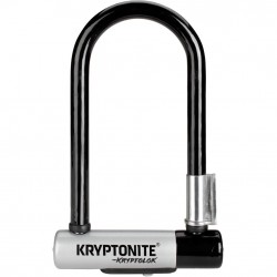 Kryptonite Kryptolok Mini U-Lock with Flexframe bracket Sold Secure Gold Kryptonite Kryptolok Mini U-Lock with Flexframe bracket Sold Secure Gold