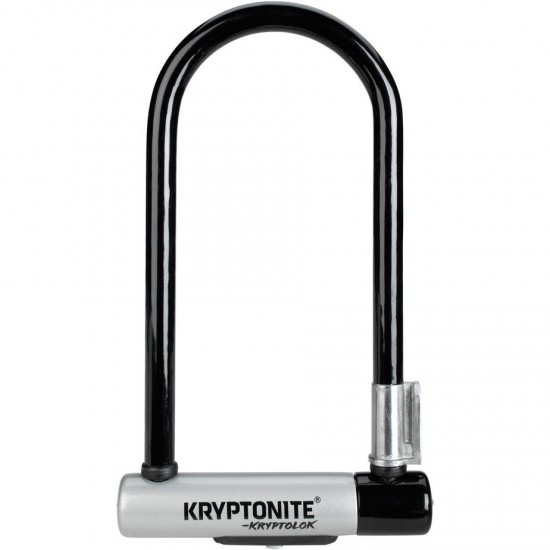 Kryptonite Kryptolok Standard U-Lock with Flexframe bracket Sold Secure Gold