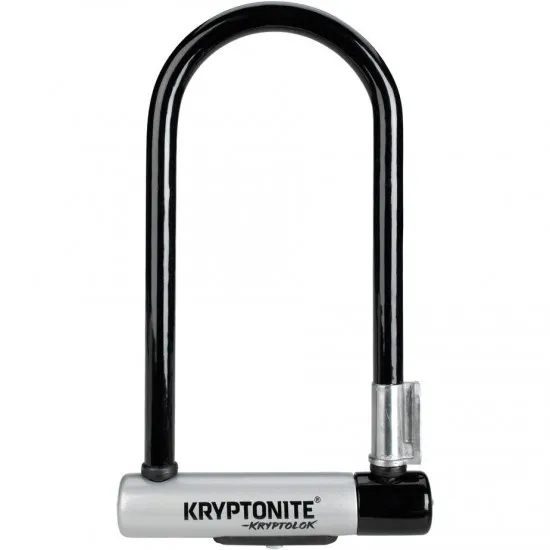 Kryptonite Kryptolok Standard U-Lock with Flexframe bracket Sold Secure Gold