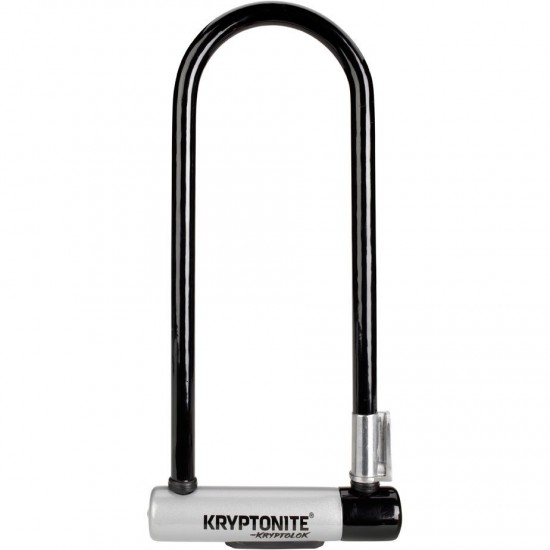 Kryptonite Kryptolok Long Shackle U-Lock with with Flexframe bracket Sold Secure Gold