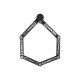 Kryptonite Kryptolok Folding Lock 685 6mm X 85cm Sold Secure Bronze