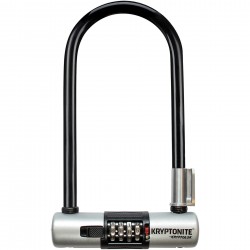 Kryptonite Kryptolok Combo Standard U-Lock with bracket Sold Secure Gold Kryptonite Kryptolok Combo Standard U-Lock with bracket Sold Secure Gold