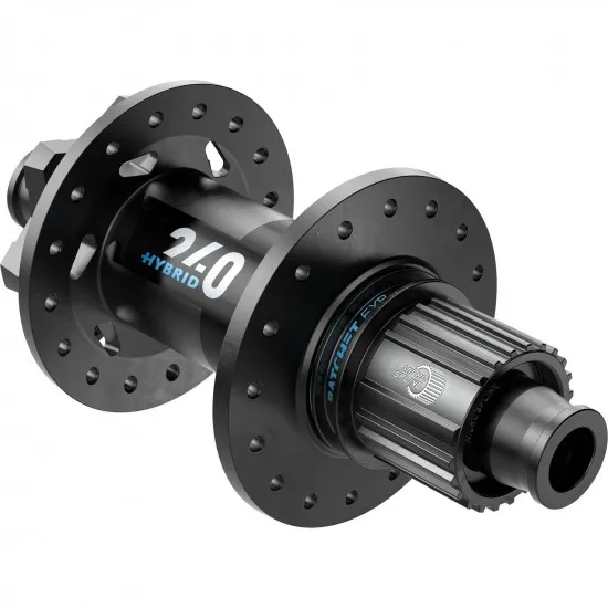 DT Swiss Hybrid 240 Classic rear 6-bolt 148 x 12 mm Boost, MICRO SPLINE, 32 hole, black