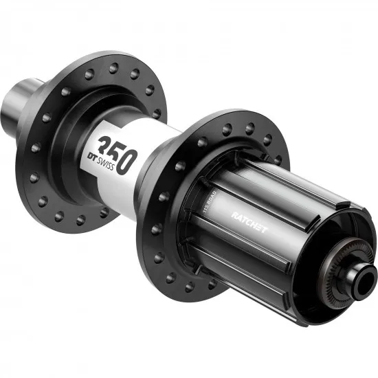 DT Swiss 350 Classic rear 130 mm Q/R, Shimano Road, 24 hole, black