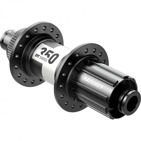 DT Swiss 350 Classic rear disc Centre-Lock 142 x 12 mm, Shimano Road, 24 hole, black