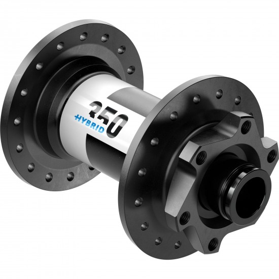 DT Swiss Hybrid 350 Classic front 6-bolt 110 x 15 mm Boost, 32 hole, black