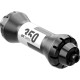 DT Swiss 350 Straight Pull radial front 100 mm Q/R, 20 hole, black