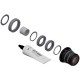 DT Swiss Ratchet LN conversion kit for 3-Pawl hubs, MTB, 36-tooth, Shimano HG Aluminium