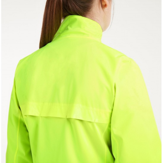 Strobe Women's Waterproof Jacket, Safety Yellow - Size 8