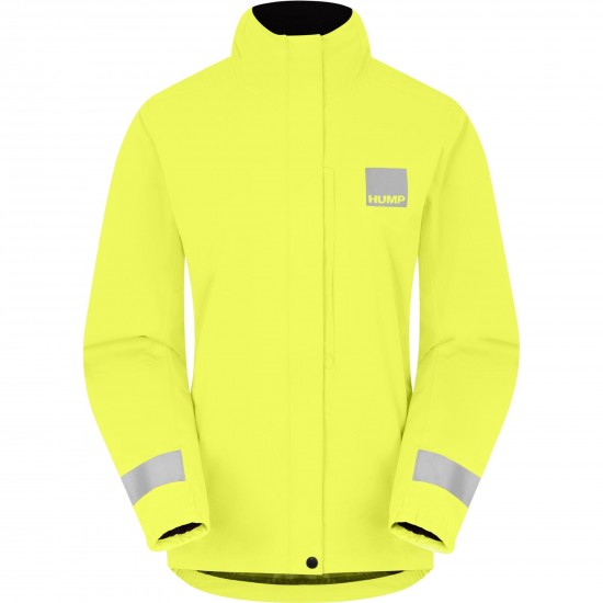 Strobe Women's Waterproof Jacket, Safety Yellow - Size 8