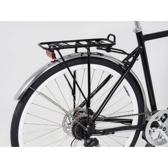 M Part City AVS Adjustable Rear Pannier Rack black