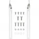 M Part Trail rack hardware kit silver
